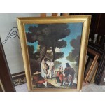 Средна картина масло на платно Испания - 3679